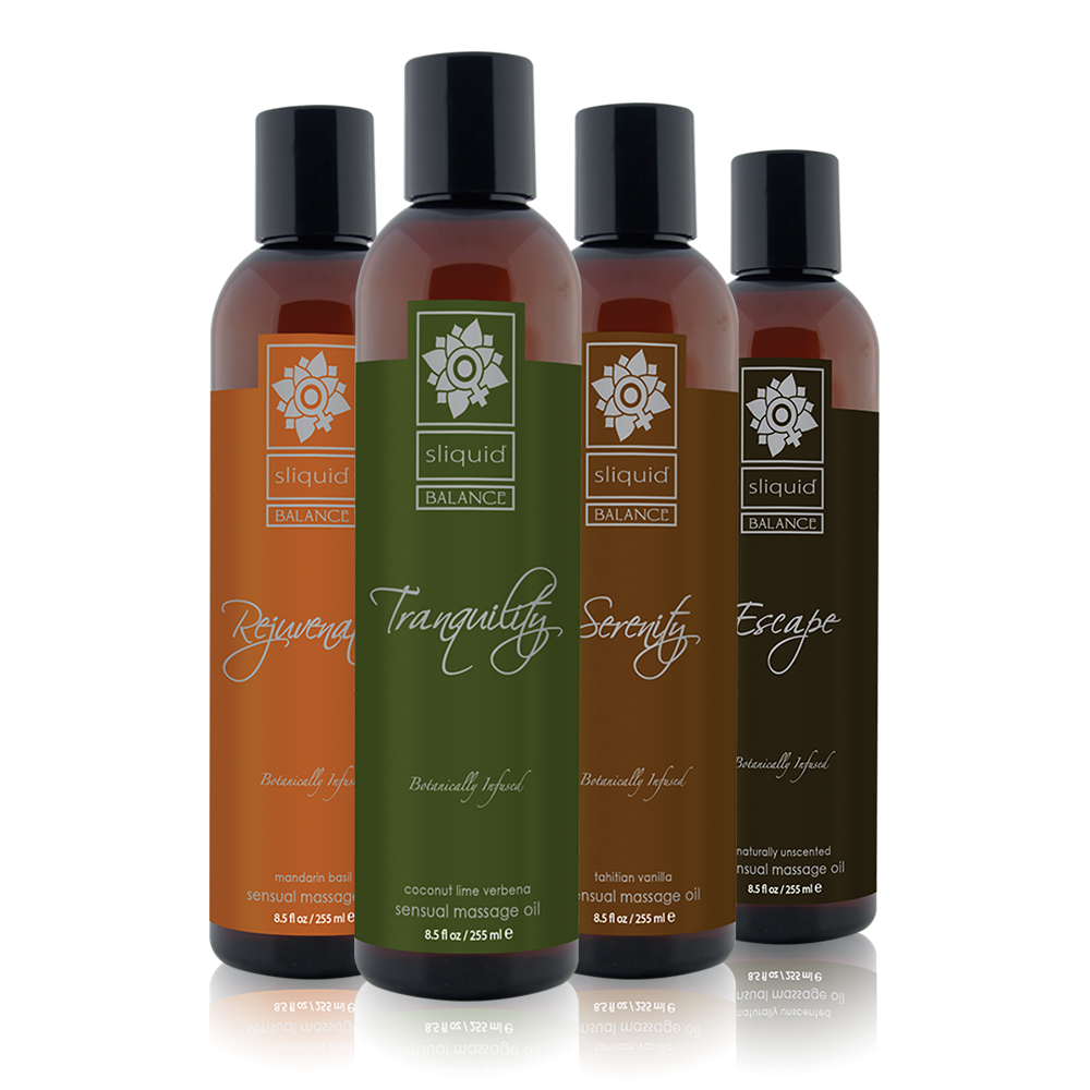 Sliquid Massage Oils Natural Nut And Seed Based Blends