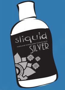 Silver - Silicone lube - Sliquid