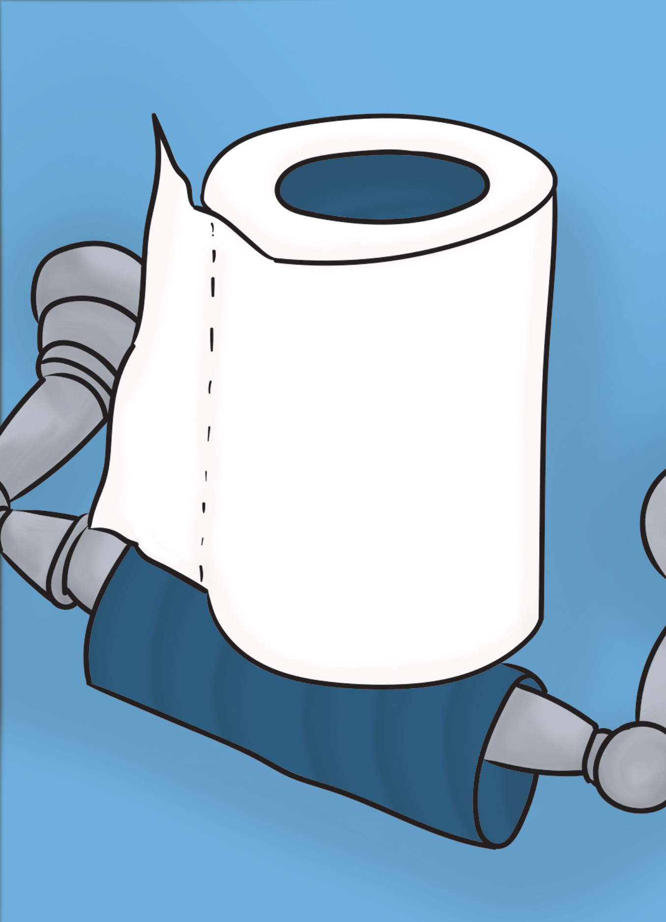 The toilet paper roll girth test
