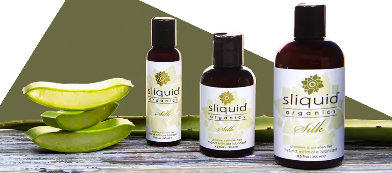 Silk Our Aloe And Silicone Hybrid Lubricant Sliquid Organics