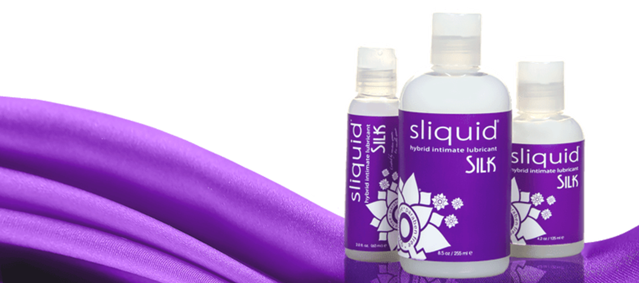 Silk Water Based Silicone Hybrid Personal Lubricant Sliquid Naturals 