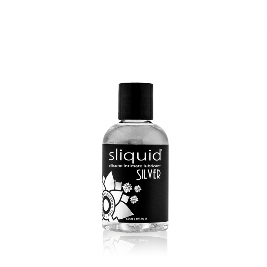 Silver Our Premium Silicone Lubricant Sliquid Naturals