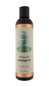 Sliquid Massage Oil Cedar and Mint