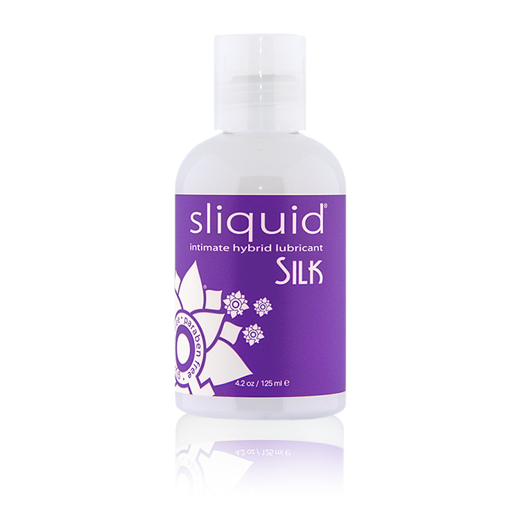 Silk 4oz - Natural Lube - Hybrid Lube - Best Lube - Lube for Women - Sliquid