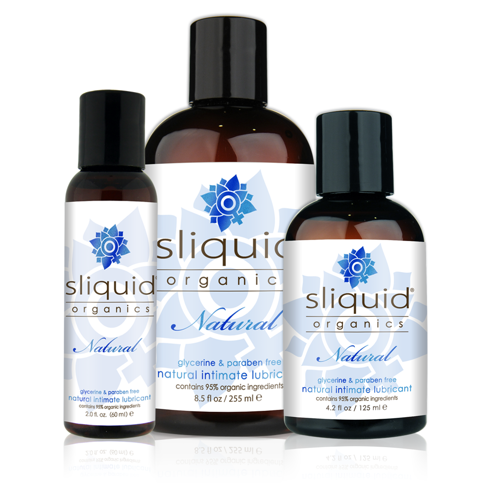 Sliquid - Sliquid Organics Natural - Organic Lube - Group Shot