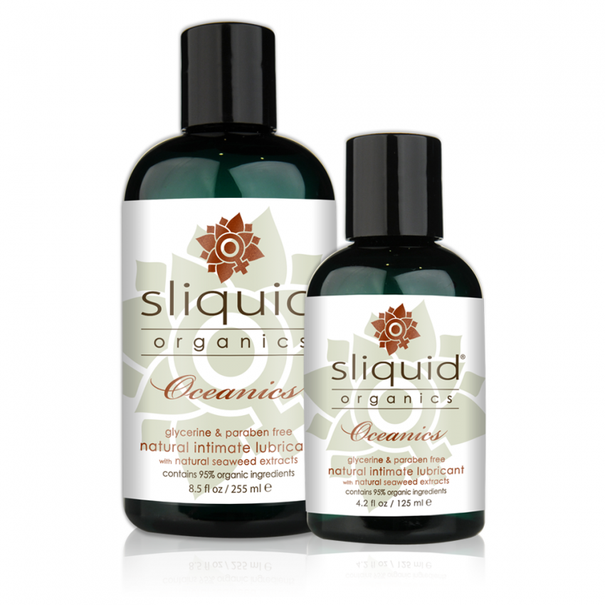 Sliquid - Sliquid Organics Oceanics - Organic Lube with Seaweed - Group Shot