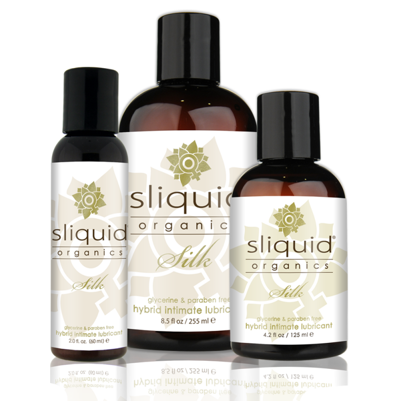 Silk Our Aloe And Silicone Hybrid Lubricant Sliquid Organics