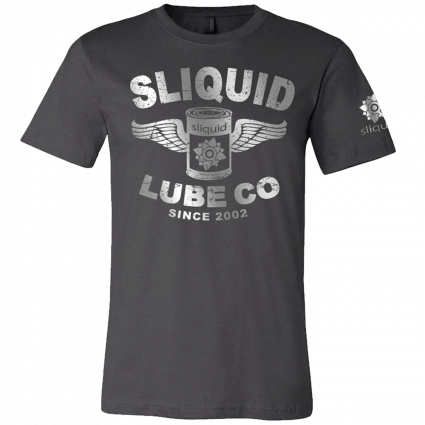 Sliquid Lube Co Charcoal / Silver Shirt