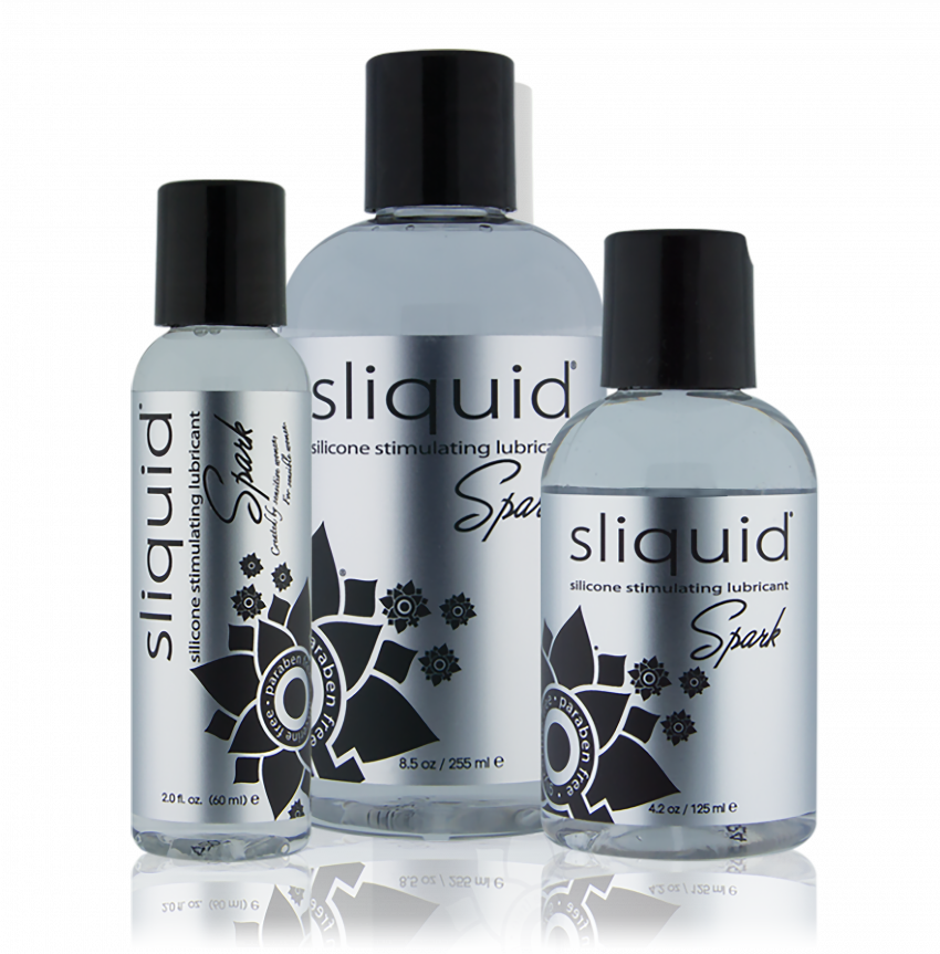 Sliquid Naturals Spark silicone stimulating lubricant