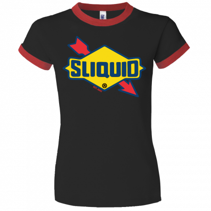 Sliquid Retro Logo Baby Doll T Shirt