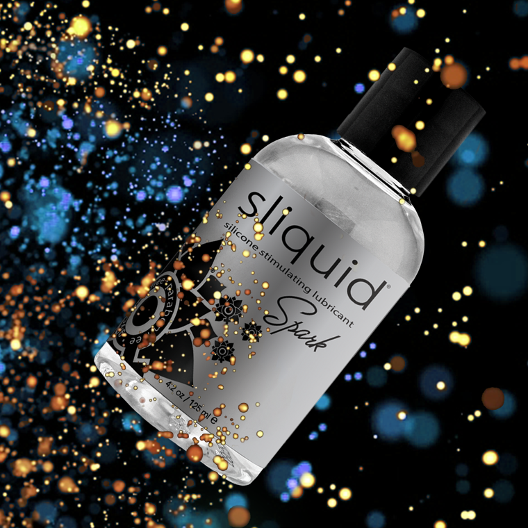 Sliquid Spark Menthol Infused Silicone Lubricant