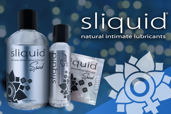 Sliquid Debuts New Sizes of Spark Silicone Stimulating Lubricant