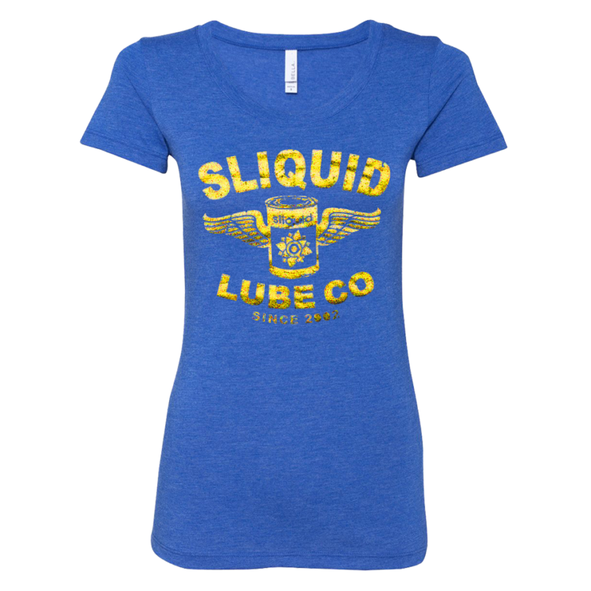 Blue & Gold Baby Doll T