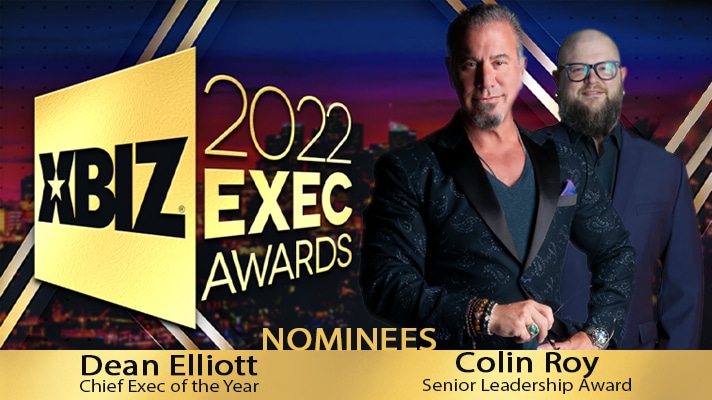 Nominations for 2022 XBIZ Executive Awards - Dean Elliott & Colin Roy