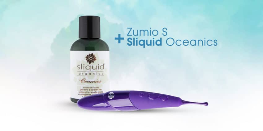 Sliquid Organics Oceanics lube with the Zumio S