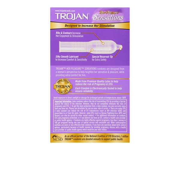 Second image of Trojan Her Pleasure Sensations