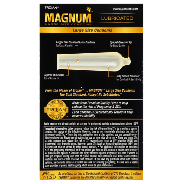Second image of Trojan Magnum Condoms