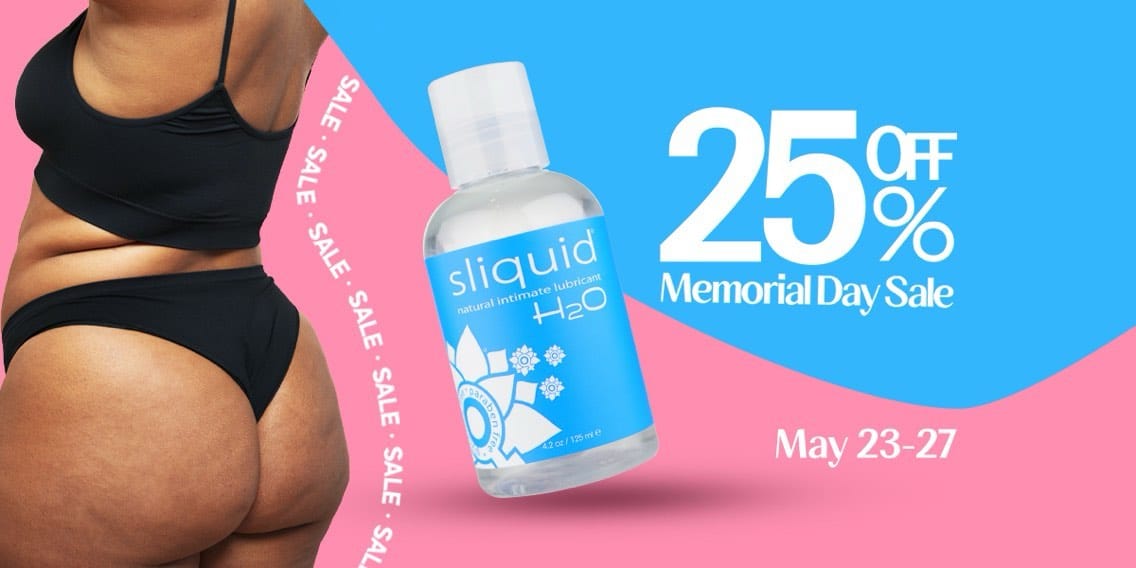 Sliquid Memorial Day Sale 25% Off