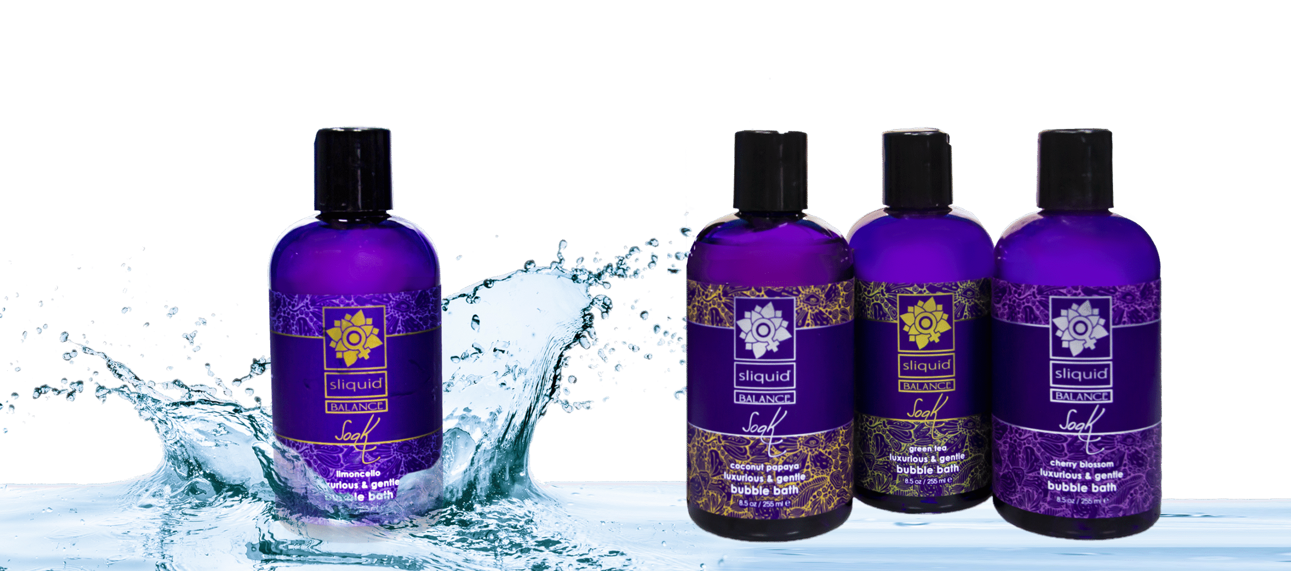 Sliquid Balance Soak luxurious bubble bath