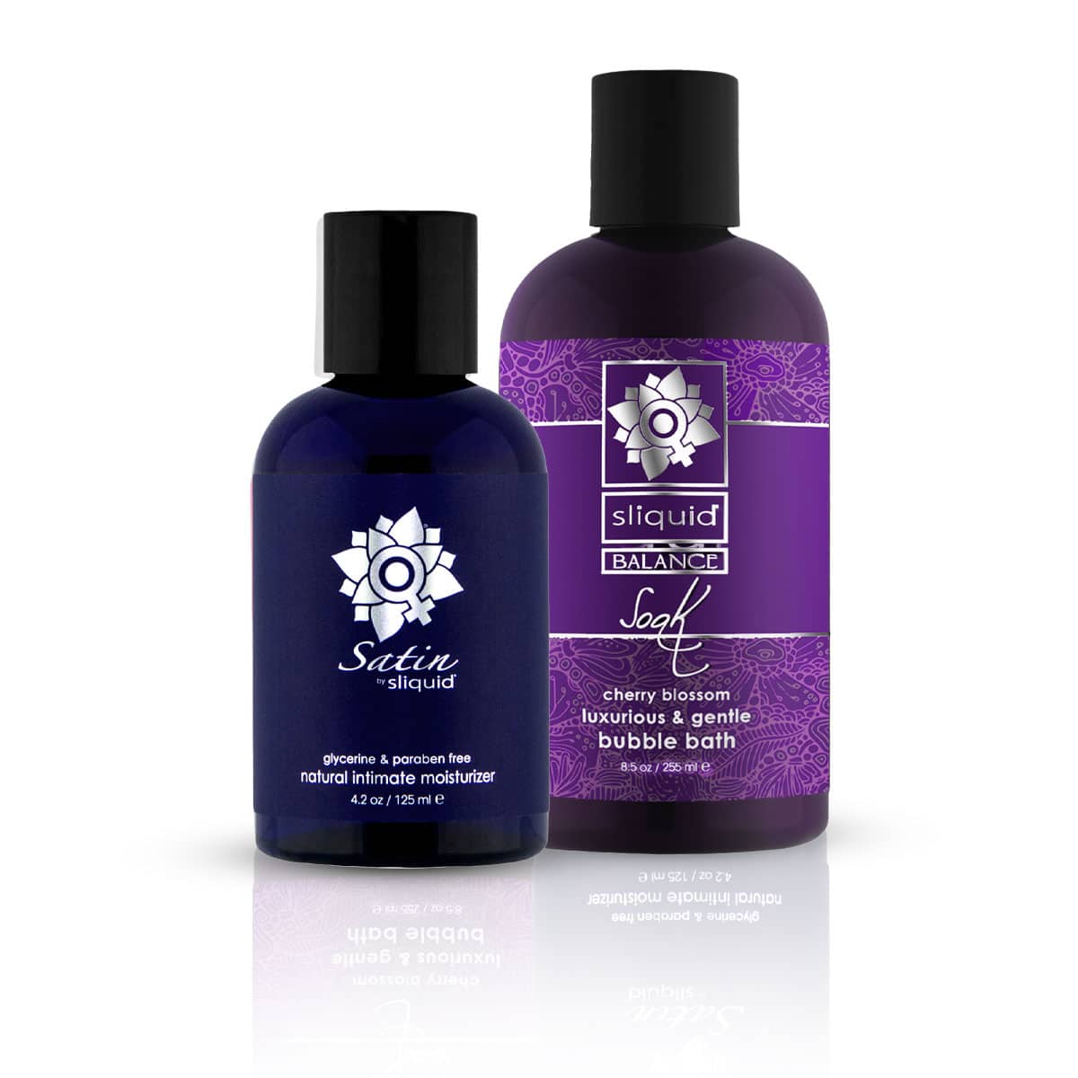 Sliquid Satin + Soak Comfort Collection