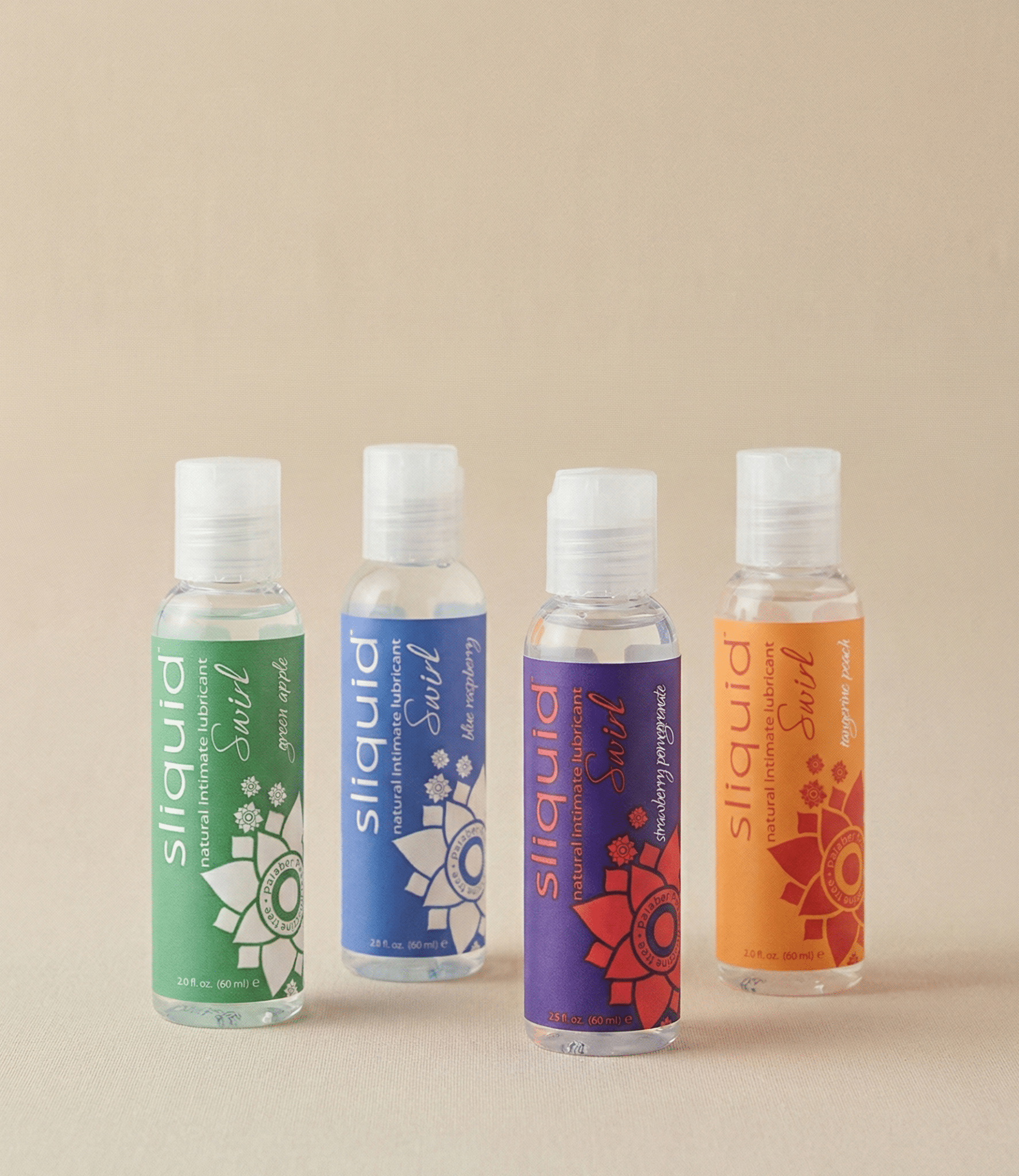 Sliquid Swirl flavored lubricant collection