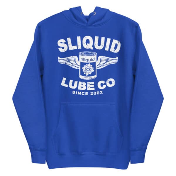 LubeCo Hoodie White Print