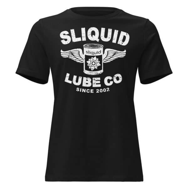 Second image of LubeCo Women's Relaxed T-Shirt (Dark)