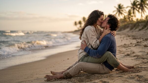 Couple on beach - 8 Things That Sound Hot Until You Actually Do Them Blog Post
